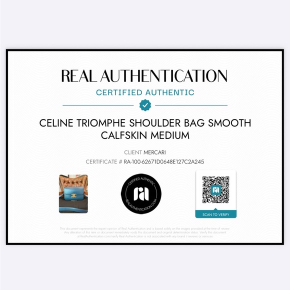 *SOLD* Celine Triomphe Shoulder Bag Smooth Calfskin Medium - Picture 2 of 16